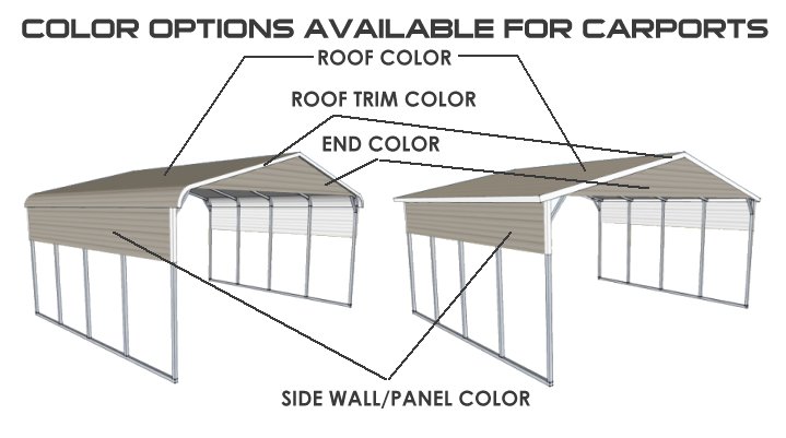Carport Color Options Carport Color Options