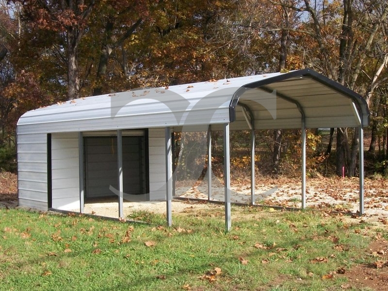 Carport | Regular Roof | 12W x 26L x 6H Utility Carport Carport | Regular Roof | 12W x 26L x 6H Utility Carport