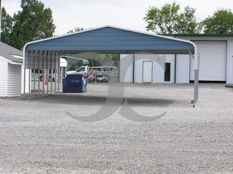 Carport | Regular Roof | 30W x 26L x 8H | Triple-Wide Carport | Regular Roof | 30W x 26L x 8H | Triple-Wide