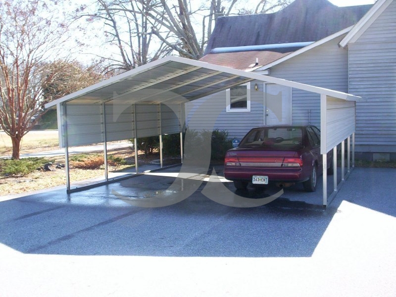 Carport | Boxed Eave Roof | 18W x 21L x 6H Carport | Boxed Eave Roof | 18W x 21L x 6H