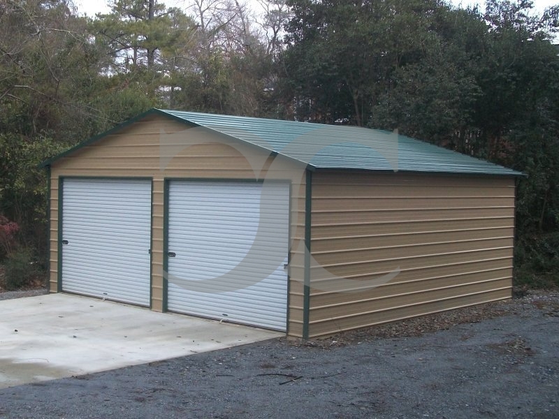 Garage | Boxed Eave Roof | 24W x 26L x 10H` | Side Entry Garage | Boxed Eave Roof | 24W x 26L x 10H` | Side Entry