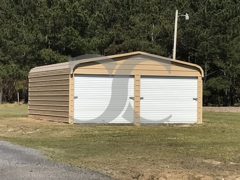 Regular Style Garage | Regular Roof | 18W x 21L x 8H | 2-Bay  Regular Style Garage | Regular Roof | 18W x 21L x 8H | 2-Bay