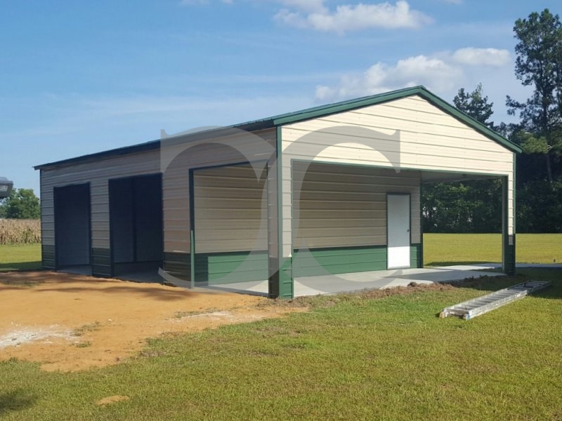 Pre-Fab Steel Building | Vertical Roof | 30W x 50L x 12H | Certified Pre-Fab Steel Building | Vertical Roof | 30W x 50L x 12H | Certified