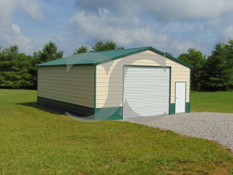 Workshop Building | Vertical Roof | 24W x 31L x 10H | Steel Building Workshop Building | Vertical Roof | 24W x 31L x 10H | Steel Building